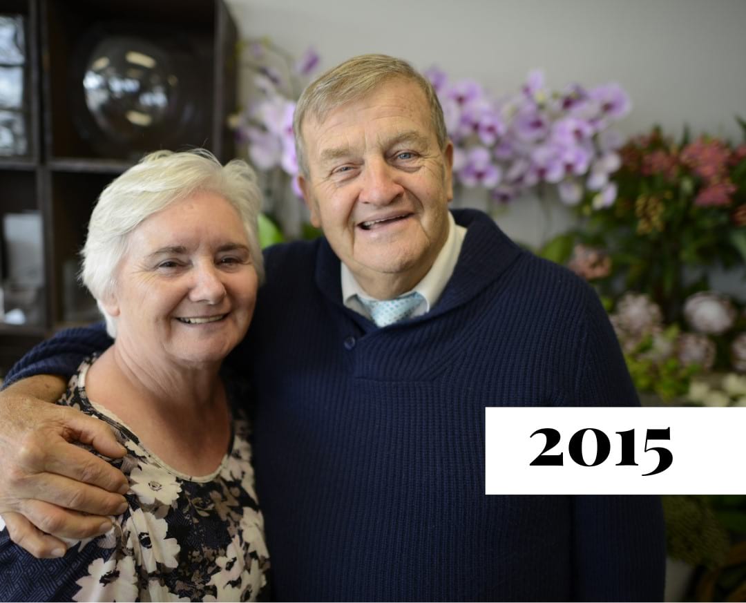 David and Moira Jeffrey, 2015